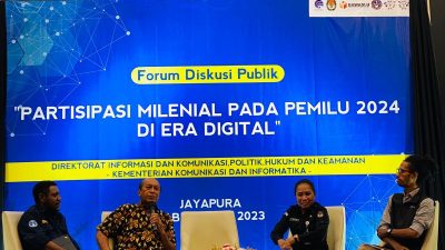 Kementerian Kominfo Gandeng Ikatan Jurnalis Pelajar Nusantara Sosialisasi Partisipasi Milenial Pemilu 2024