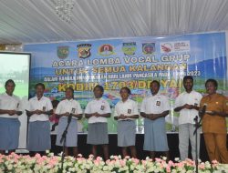 Kodim Deiyai Gelar Lomba Vocal Group dan Pidato Meriahkan Hari Lahir Pancasila