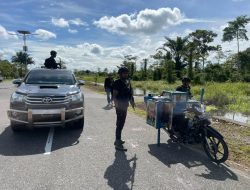 Aparat Polres Kejar Pelaku Penikaman di Jalan Seradala, Dekai, Kabupaten Yahukimo