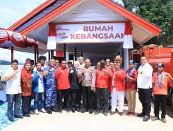 Kapolda Mathius Fakhiri Resmikan Rumah Kebangsaan Indonesia Provinsi Papua