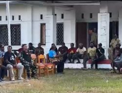 Sejumlah Bupati, Aparat TNI-Polri, dan Warga Gelar Pertemuan Sudahi Konflik Dua Kelompok Warga yang Bertikai di Nabire