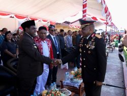 Kapolda Papua Mathius Fakhiri Apresiasi Pengabdian Anggota Polri Jaga Kantibmas Saat Apel HUT ke-77 Bhayangkara