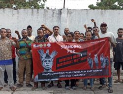 Pelajar dan Mahasiswa Papua Selatan di Yogyakarta Tolak Perusahaan yang Beroperasi di Wilayah Adat Auyu
