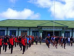 Kodim Gelar Apel Gabungan Paskibra Deiyai, Paniai, dan Calon Siswa Bintara