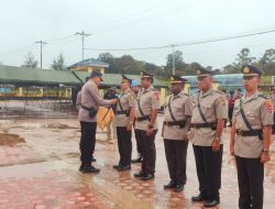 Kapolres Made Suartika Saat Serahterima Tiga Kasat di Polres Deiyai: Tunaikan Tugas Penuh Tanggung Jawab