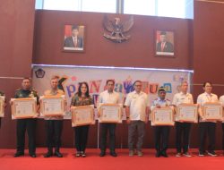Kanwil Kementerian Hukum dan HAM Provinsi Papua Raih 9 Penghargaan KPPN Awards Tahun 2023
