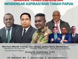Kaukus Timur Indonesia Gelar Focus Group Discussion Mendengar Aspirasi dari Tanah Papua
