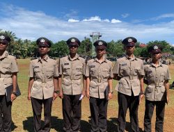 Personil Polres Jemput Enam Peserta Diktuk Bintara Polri Polda Papua yang Akan Bertugas di Deiyai