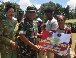 Pangdam Cenderawasih Izak Pangemanan Apresiasi Pemda, Para Tokoh, dan Masyarakat Atas Suksesnya Kegiatan TMMD di Biak Numfor