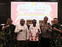 Dr Methodius Kossay Perkenalkan Komisi Yudisial Papua Di Hadapan Walikota Jayapura dan Anggota Forkopimda