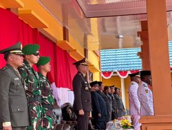 Upacara HUT ke-78 Kemerdekaan RI Tingkat Kabupaten Dogiyai Berjalan Aman dan Lancar