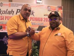 Mantan Back Persipura Jack Komboy Masuk Bursa Calon Walikota Jayapura Tahun 2024