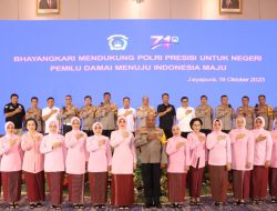 Kapolda Fakhiri Saat Peringatan HKGB ke-71 Tahun 2023 Bhayangkari Daerah Papua: Jaga Keseimbangan Tugas dan Keluarga!