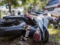 Tabrak Pembatas Jalan di Kampung Asei Kecil, Pengendara Sepeda Motor Tewas di Tempat