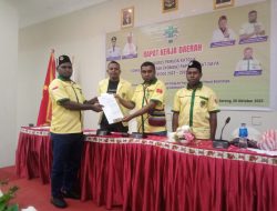 Nicodemus Momo Ditunjuk Sebagai Ketua Caretaker Komcab Pemuda Katolik Kabupaten Tambrauw