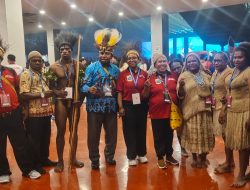 Tampil di Ajang Pesparani Nasional ke-III Tahun 2023, Kontingen Papua Tengah Ikuti Siap Harumkan Nama Daerah
