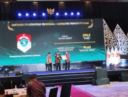 Pemkab Lembata Raih Anugerah Penerapan Merit Sistem dan Pengisian Jabatan Pimpinan Tinggi dari Komisi ASN