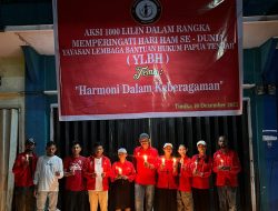 YLBH Papua Tengah dan Sejumlah Elemen Gelar Aksi 1000 Lilin Peringati Hari HAM Sedunia