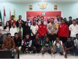 YLBH Papua Tengah Gelar Sosialisasi Sadar Hukum di Kalangan Mahasiswa dan Pemuda