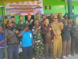 Sejumlah Elemen Gelar Komunikasi Sosial Ciptakan Pemilu Aman dan Damai di Kabupaten Paniai
