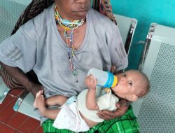 Sang Bunda Meninggal, Kondisi Bayi 1 Tahun dan Seorang Pasien Kurang Mampu Asal Kabupaten Yahukimo Memprihatinkan