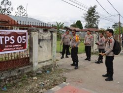 Wakil Kapolda Papua Petrus Renwarin Tinjau Persiapan PSU Pemilu 2024 di Dua Distrik di Kabupaten Jayawijaya