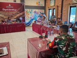 Pemprov Papua Tengah Gelar Rapat Koordinasi Multi Pihak Jelang Rekapitulasi Hasil Pemilu 2024