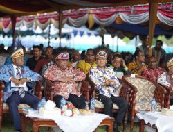 Penjabat Gubernur Papua Pegunungan Velix Wanggai Sampaikan Pesan Damai Wakil Presiden RI Pada HUT ke-169 Pekabaran Injil