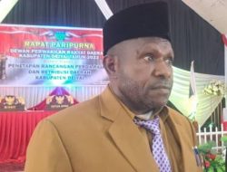 Masa Jabatan Ateng-Pigai Berakhir, Sekretaris Daerah Elimelek Pelaksana Harian Bupati Deiyai
