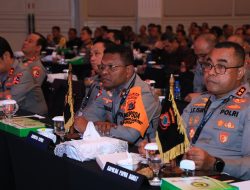 Wakil Kapolda Brigjen Renwarin Hadiri Rapim Polri yang Juga Membahas Agenda Pengamanan Pilkada 2024 di Papua