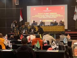 Polda Papua Pastikan Proses Pleno Hasil Penghitungan Suara Tingkat Provinsi Empat Kabupaten Aman