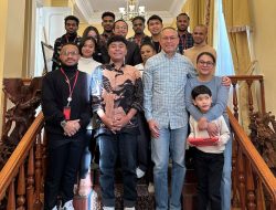 Mahasiswa Asal Papua di Rusia Bertemu Staf Khusus Presiden Billy Mambrasar