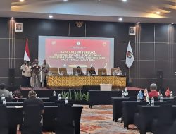 Pleno Terbuka Hasil Penghitungan Suara Tingkat Provinsi dan Tiga DOB Berlangsung Aman