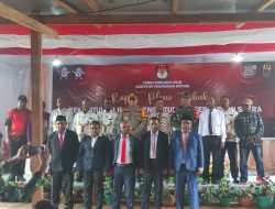 Kapolres dan Bupati Spei Hadiri Rapat Pleno Rekapitulasi Hasil Pemilu 2024 Tingkat Kabupaten Pegunungan Bintang