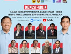Analisis Papua Strategis Gelar Diskusi Asa Baru Tanah Papua Menyambut Presiden dan Wakil Presiden Terpilih Pemilu 2024