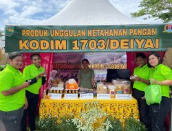 Produk Kuliner Deiyai dan Paniai Ramaikan Pameran Ketahanan Pangan di Lapangan Silas Papare Jayapura