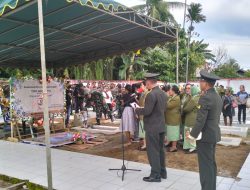 Danrem Franz Purba Jadi Inspektur Upacara Pemakaman Jenazah Danramil Aradide Otto Sogalrey, Korban Penembakan OPM