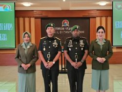 Putra Asli Tanah Papua Letkol Inf Justus Bernard Mara, S.Sos, MIP Jabat Dandim 1716/Tolikara