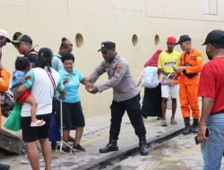 Polda Papua Gelar Pengamanan Arus Mudik di Pelabuhan Laut Jayapura