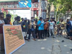 Unjuk Rasa ULMWP Peringati 1 Mei Desak Indonesia Berikan Hak Penentuan Nasib Sendiri Melalui Referendum di West Papua