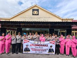 Jelang Hari Bhayangkara ke-78 Tahun 2024, Polres Biak Gelar Bakti Sosial dan Anjangsana