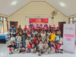 Jelang HUT ke-78 Bhayangkari Panti Asuhan Santa Susana Terima Tanda Kasih Polres Mimika