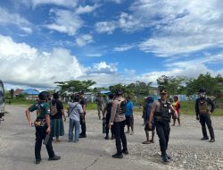 Aparat Polres Nduga Berhasil Cegah Pertikaian Antar Dua Kelompok Warga di Kota Kenyam
