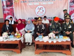 Penjabat Sekda Damiana Tekege, SH, M.Hum: Selamat Hari Bhayangkara  ke-78  Tahun  2024 Kepada Polri Khususnya Polres Dogiyai