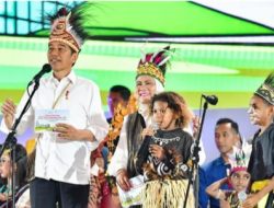 Presiden Jokowi Saat Peringatan HAN Tahun 2024 Minta Pemda Siapkan Anak-anak Tanah Papua Berwawasan Sejak Dini
