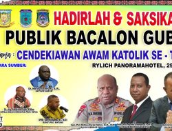 Ikatan Cendekiawan Awam Katolik Papua Barat Daya Gelar Dialog Publik Dengan Para Bacalon Gubernur dan Wakil Gubernur