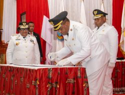 Penjabat Gubernur Papua Tengah Ribka Haluk Minta Penjabat Bupati Dogiyai dan Puncak Bangun Komunikasi Sukseskan Pilkada 2024