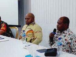 Sekda Agapa Sampaikan Selamat dan Sukses atas Pelantikan Ukago Sebagai Penjabat Bupati Dogiyai