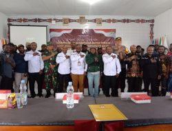 KPU Deiyai Rapat Pleno Rekapitulasi dan Penetapan DPS Tingkat Kabupaten Untuk Pilkada 2024