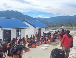 Semarak HUT ke-60, Satgas Yonif Vira Jaya Sakti Gelar Kegiatan Sosial Kemasyarakatan di Puncak